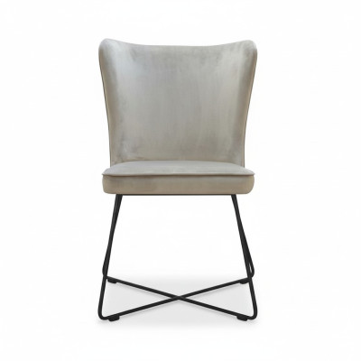 Design Wartezimmer Stuhl Sitz Stühle Praxis Ess Zimmer Stoff Textil Polster