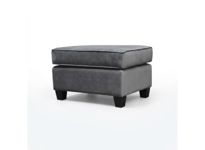 Sitzhocker Hocker Pouf Puff Sitzpouf Fußhocker Ottomane Samt 75x53m