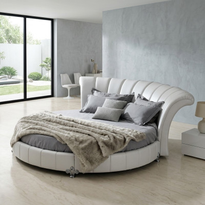 Rundes Bett Chesterfield Design Betten Polsterbett Rundbett Polster Round