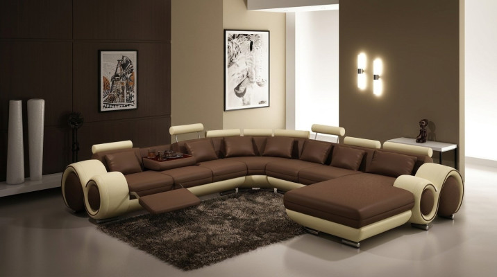 Sofas U Form Sofa Couch Polster Garnitur Wohnlandschaft Design Ecksofa