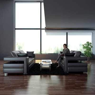 Sofagarnitur 32 Sitzer Sofa Sitz Couch Polster Garnitur Moderne Couchen