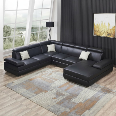Moderne Sofa Eckgarnitur U Form Polster Ecke Couch Designer Sitz Möbel Couchen