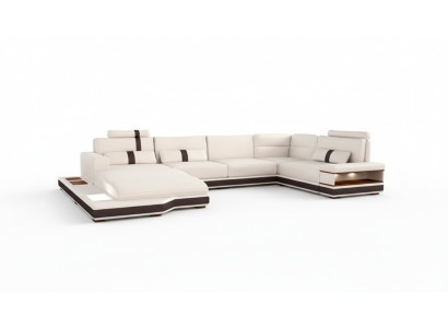 Moderne Sofa Eckgarnitur U Form Polster Ecke Couch Designer Sitz Möbel Couchen