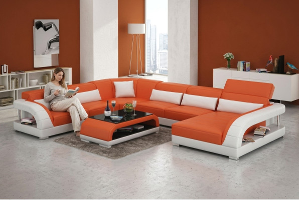 Sofa Couch Wohnlandschaft Eckgarnitur Ecksofa Polster Garnitur Sofas