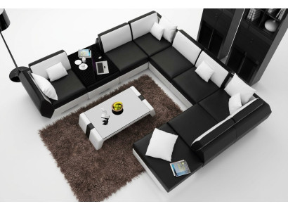 Polster Garnitur Sofas Couchen neu Sofa Couch Wohnlandschaft Eckgarnitur