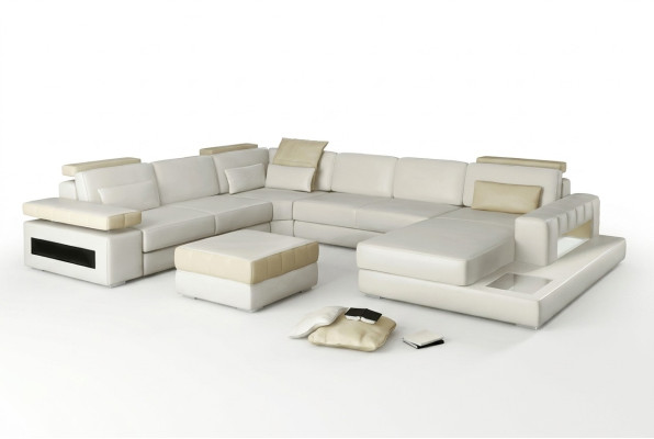 Ecksofa Polster Garnitur Sofas Couchen neu Sofa Couch Wohnlandschaft