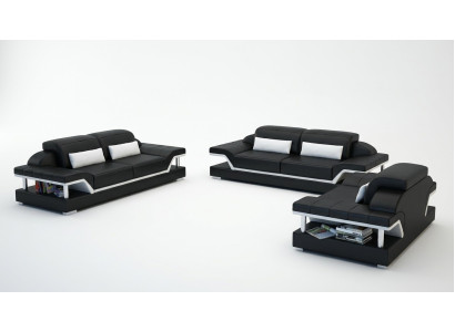Sofagarnitur Komplett Set Wohnzimmer Garnituren 3+1+1 Sitzer Sofa Polster