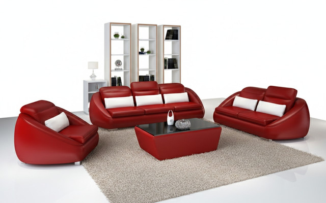 Sofagarnitur 3+2+1 Sitzer Modern Set Design Sofa Polster Couchen Couch