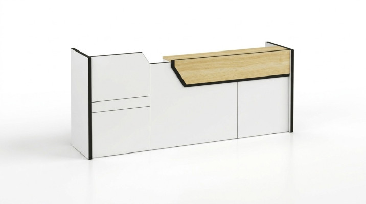 Empfangstheke Rezeption Tresen Praxis Büro Messe Empfang Hotel Tische 280x80cm
