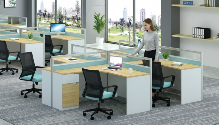 Bürotisch Schreibtisch Tisch Arbeitstisch Firma Möbel Counter call center möbel