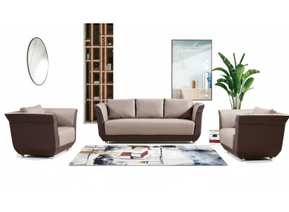 Sofa Couch Polster Sitz Design Garnitur Couchen Sofas Stoff Couchen Büro