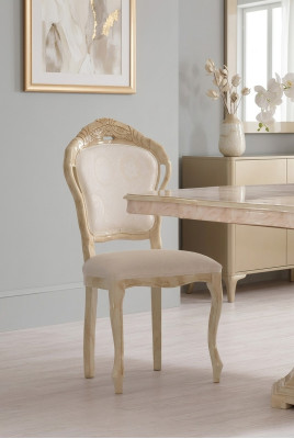 Luxus 1x Stuhl Esszimmerstuhl Küchenstühle Wohnzimmerstuhl Polsterstuhl Stühle