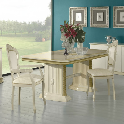 Stil Esstisch Tisch Echtes Holz Klassische Designer Tische Italienische Möbel