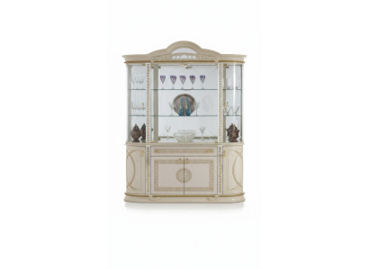 Wohnzimmer Schrank Klassische Vitrine Vitrinenschrank Vitrinen Schränke Anrichte