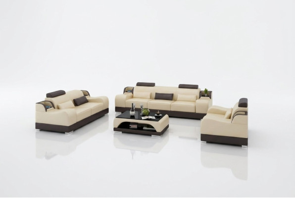 Sofagarnitur 322 Sitzer Set Design Sofa Polster Couchen Couch Modern