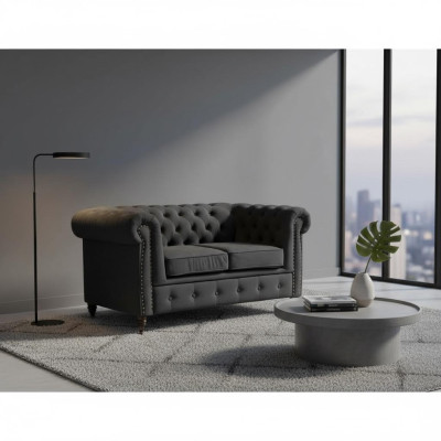 Design Zweisitzer Möbel 2 Sitzer Sofa Couch Polster Lounge Club Couchen