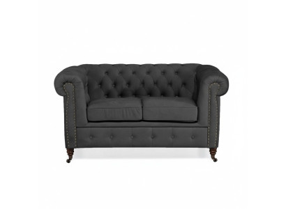 Design Zweisitzer Möbel 2 Sitzer Sofa Couch Polster Lounge Club Couchen