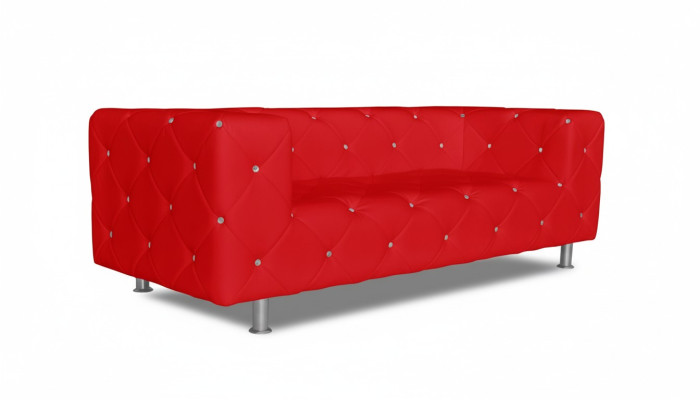 Dreisitzer Design Sofa Couch Polster Sofa Textilsofa Modern Relax Club 3 Sitzer