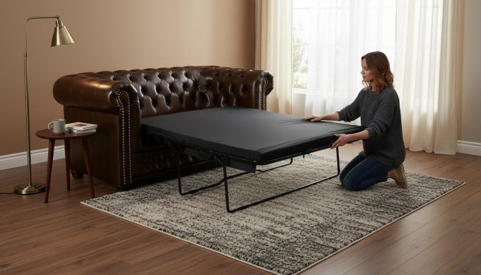 Sofa 2 Sitzer Couch Design Polster Modern Leder Stoff Bettfunktion Zweisitzer
