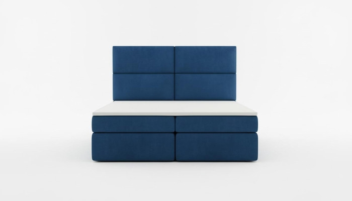 Polsterbett Design Bett Schlafzimmer Textil Leder Polster Hotel Betten Boxspring