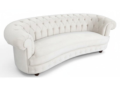 Chesterfield 3 Sitzer Designer Polster Couch Sofa Sofas Couchen Textil Stoff Neu
