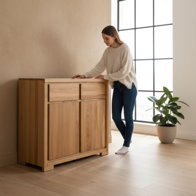 Designer Kommode Massivholz Kommoden Schrank  Kommodenschrank Schränke Neu