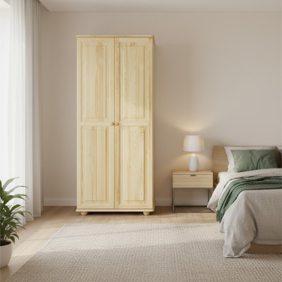 Kleiderschrank Massive Schränke Holz Möbel Schrank Landhaus Stil Schlafzimmer
