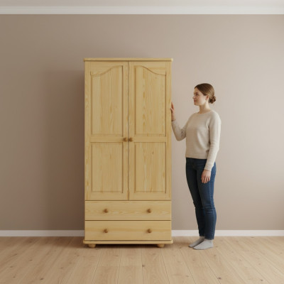 Kleiderschrank Massive Schränke Vollholz Massiver Schlafzimmer Schrank Vollholz