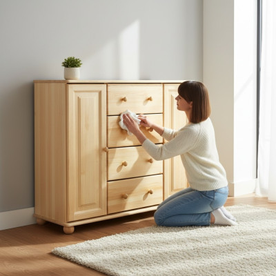 Massive Kommode Sideboard Schrank Kommoden Echtholz Schränke Neu Anrichte Möbel