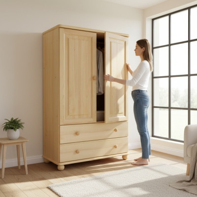 Massive Kommode Sideboard Möbel Neu Anrichte Kommoden Schrank Echtholz Schränke