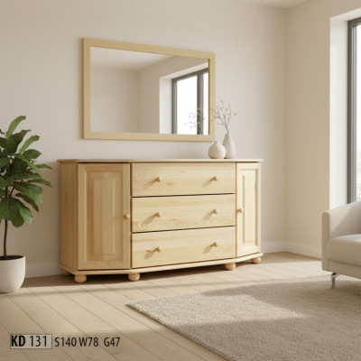 Massive Kommode Sideboard Möbel Echtholz Schränke Neu Anrichte Kommoden Schrank