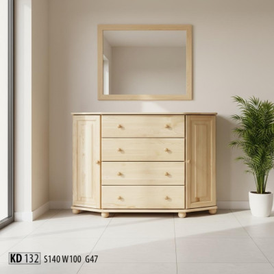 Sideboard Massive Kommode Schrank Möbel Kommoden Echtholz Schränke Neu Anrichte