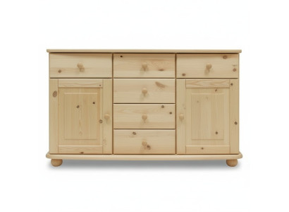 Massive Kommode Echtholz Schränke Neu Anrichte Möbel Kommoden Schrank Sideboard