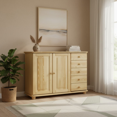 Massive Kommode Sideboard Möbel Kommoden Echtholz Schränke Neu Anrichte Schrank