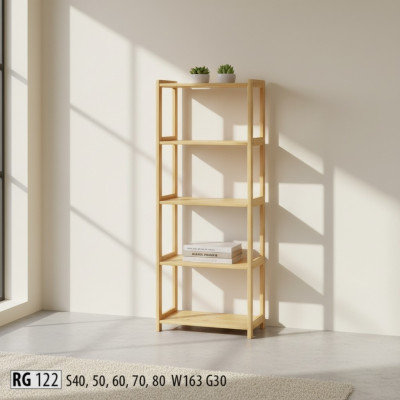Wandregal Regal Bücherschrank Bücherregal Wohnwand Handarbeit Holz Möbel Regale