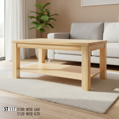 Holztisch Couchtische aus Holz massive wohnzimmer möbel 120x70cm tische massiv