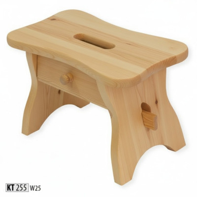 Fussbank Kiefer Fußhocker Echtes Holz Schemel Hocker Massive Fußbank Vollholz