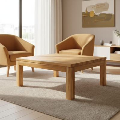 Couchtisch Beistell Tisch Echtes Holz Massive Möbel Eiche 100x70cm Neu Tische