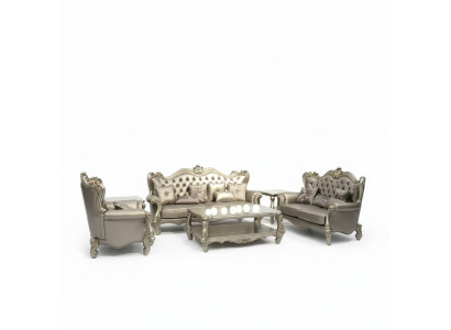 Sofagarnitur 3+2+1 Sitzer Set Design Sofas Polster Couchen Couch Leder