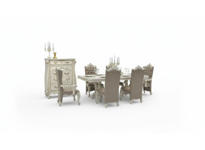 Königlicher Esstisch Tisch Holz Klassische Tische Barock Rokoko Esszimmer