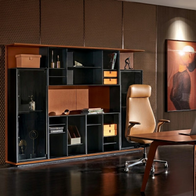 Büro Bücherschrank Aktenschrank Schrank Luxus Möbel Stil Antik Schränke