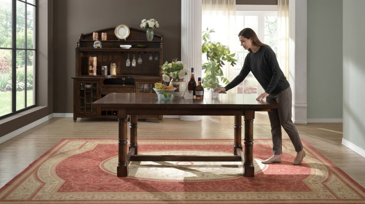 Moderner Esstisch Tisch Holz Tische 185cm Ess Zimmer Möbel Holztisch
