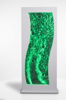 Wassersäule wasserwand Wasserfall Led Trennwand Luxus Design Einrichtung Metall