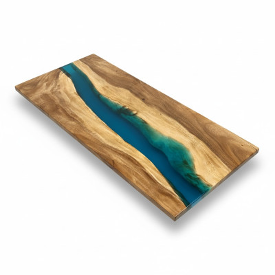 Moderne Tische Esstisch Design Tisch Harz Meer Fluss Möbel 180x80