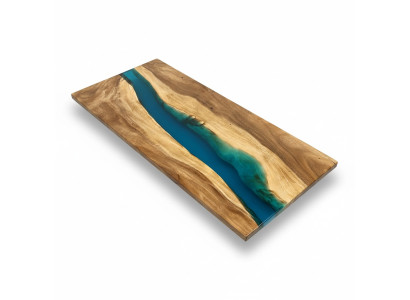 Moderne Tische Esstisch Design Tisch Harz Meer Fluss Möbel 180x80