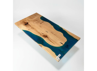 Fluss Tische Esstisch Design Tisch Moderne Möbel 160x80 Epoxid Harz