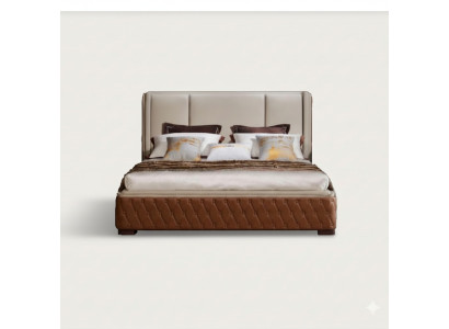 Design Leder Bett Luxus Polster Betten Deko Doppel Modernes Ehe 180x200
