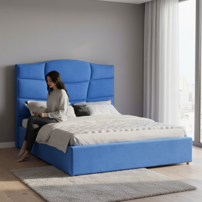 Bettgestell Design Polsterbett Bett Betten Hotel Hotelbett 180x200cm Luxus