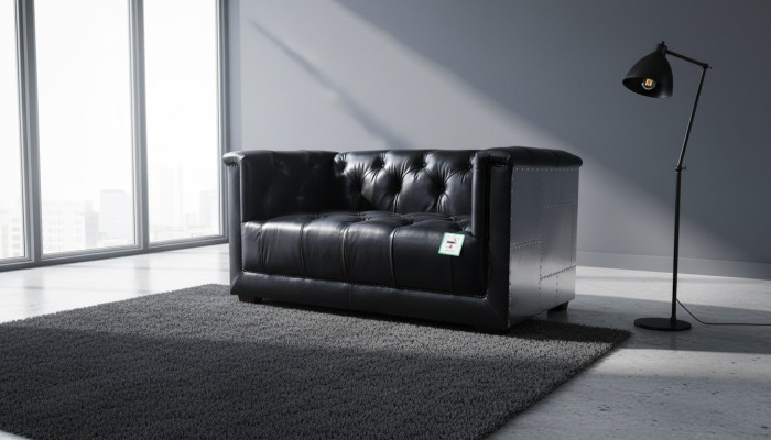 Echtleder Sofa Zweisitzer Flugzeugsessel Aviator Armlehnsessel Neu Ledersessel