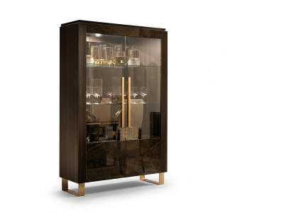 Luxus Vitrine Vitrinen Schrank Schränke Italienische Stil Möbel arredoclassic